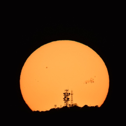 生駒山からの日出 (2024/05/10)