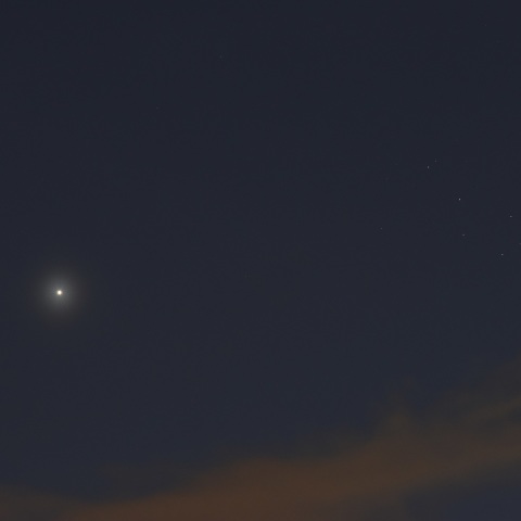 金星とプレアデス