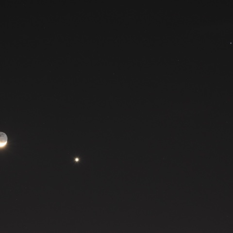 月・金星・スピカ