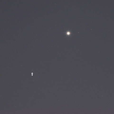 金星と天王星(2023/03/31)