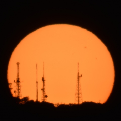 生駒山からの日出(2023/05/12)