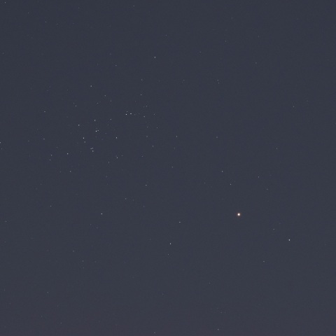 火星とM44(2023/05/31)