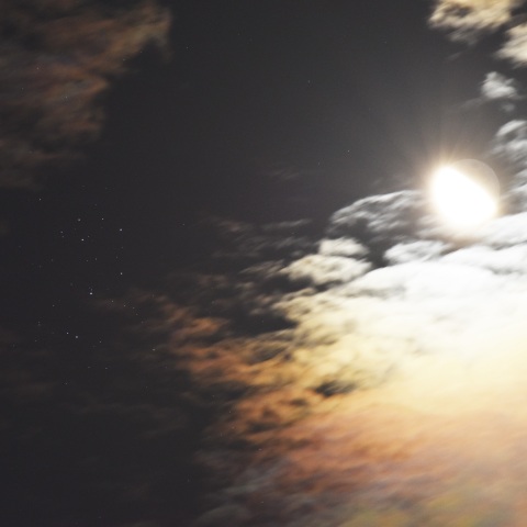 月とM45 (2023/09/05)