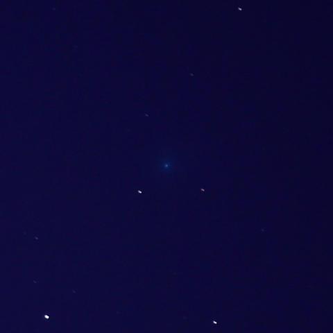 1月14日のカタリナ彗星