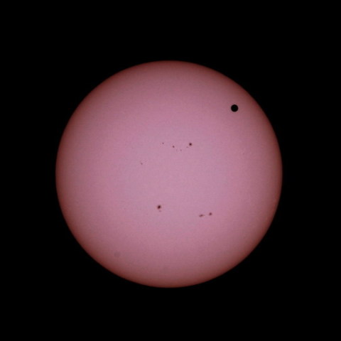 金星の太陽面通過