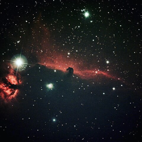 馬頭星雲＆燃える木星雲