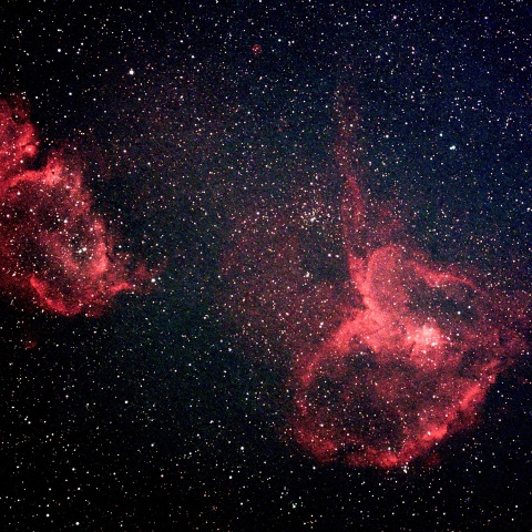 ソウル星雲・ハート星雲