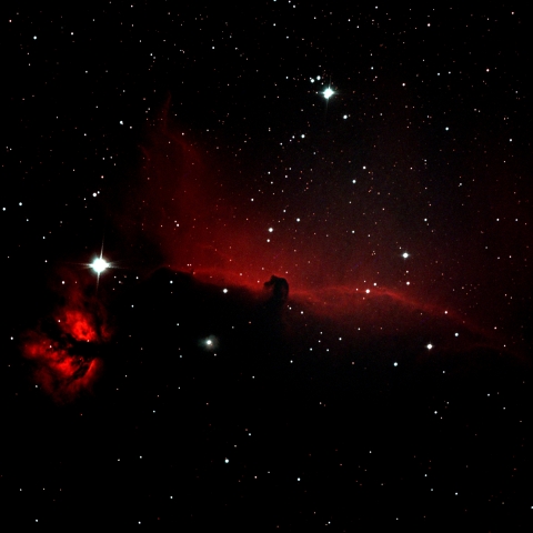 馬頭星雲・燃える木星雲