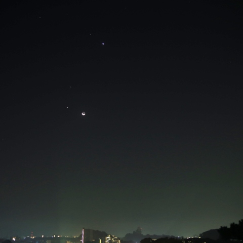 姫路城と惑星と…