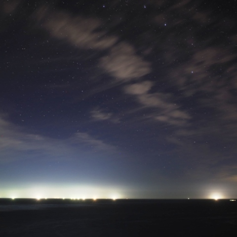小樽の海の七つ星