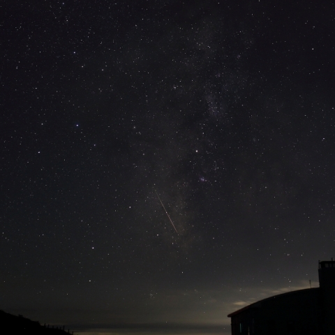 銀河を流れるペルセ群