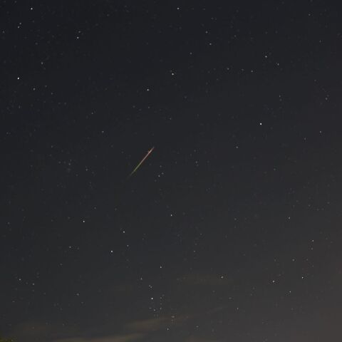 都会？のペルセウス座流星群