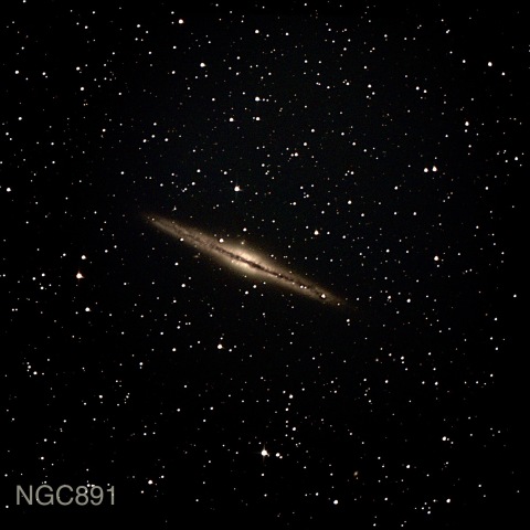 NGC891 アンドロメダ座