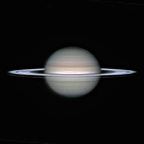 赤道帯輝く　Saturn土星-9　9/07