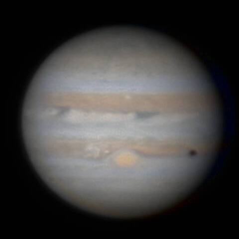 Jupiter木星-1　初撮影　10/21