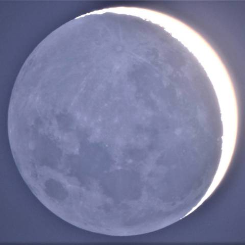 乙女座80と地球照