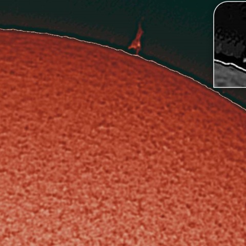 燃え立つプロミネンス　妖炎