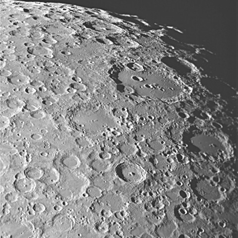 月齢10・南域クレーター群