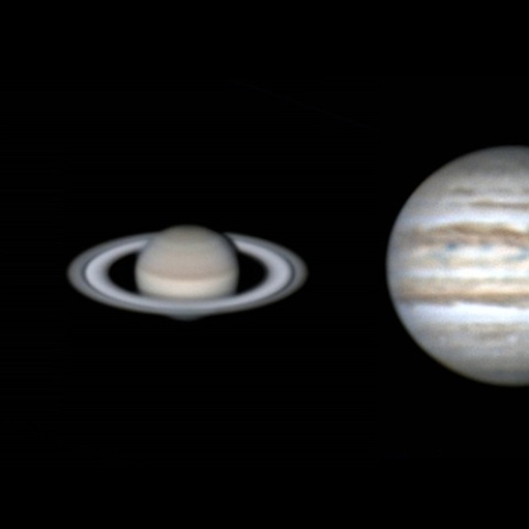 5月29日　未明の三惑星