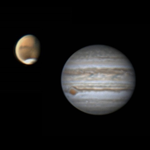 5月30日　未明の二惑星