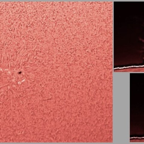 黒点2776とプロミネンス10/20