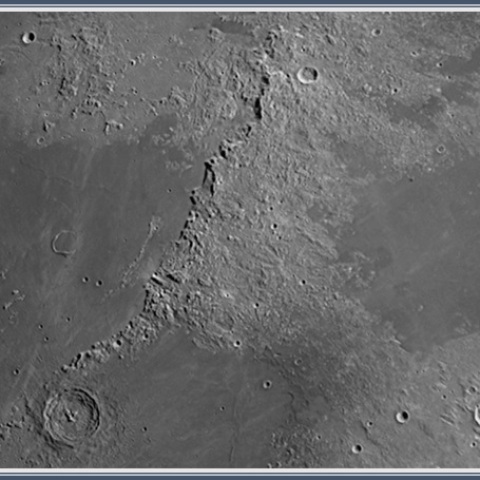 アペニン山脈　月齢10.6
