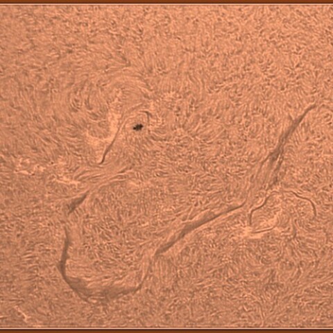 ダークフイラメントが描く馬頭　09/06