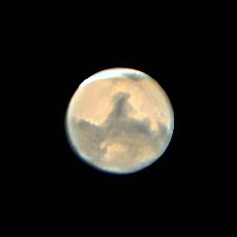 冬のMars火星　ブラボー！画像処理　12/12