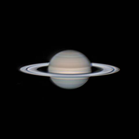 Saturn土星 LRGB合成　08/18