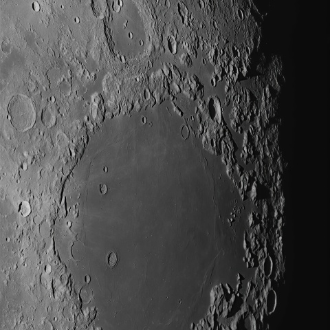 月齢16.2　危機の海　　初モノクロカメラ