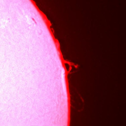 9/10のプロミネンス