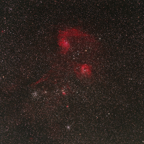 ぎょしゃ座の中心部