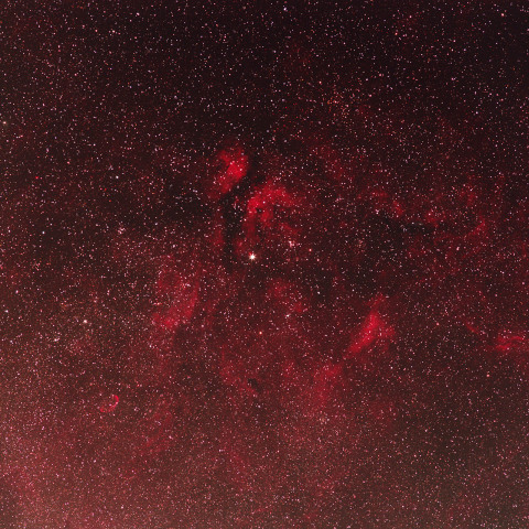 はくちょう座γ周辺の星雲