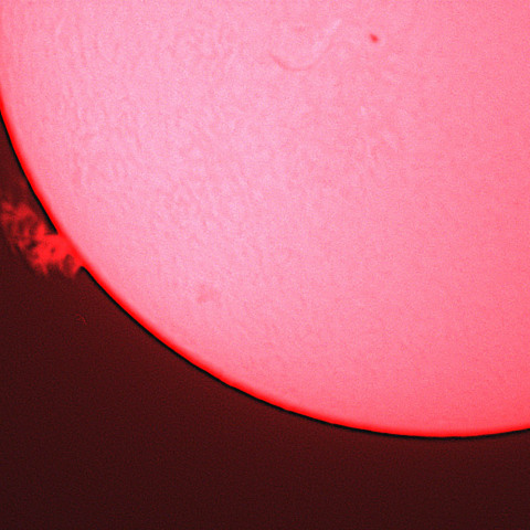 2/5のプロミネンス