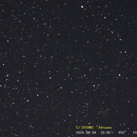 C/2018W2　Africano（ 08/05 ）