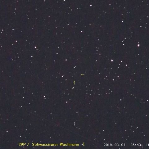 29P/ Schwassmann-Wachmann（ 08/05 ）