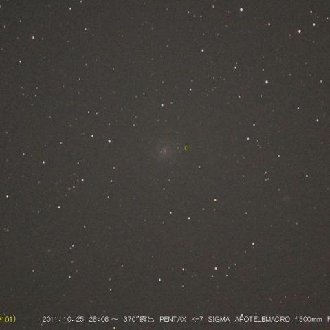 SN2011fe in M101　（10/25）