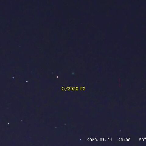 C/2020F3　NEOWISE　( 07/31 )
