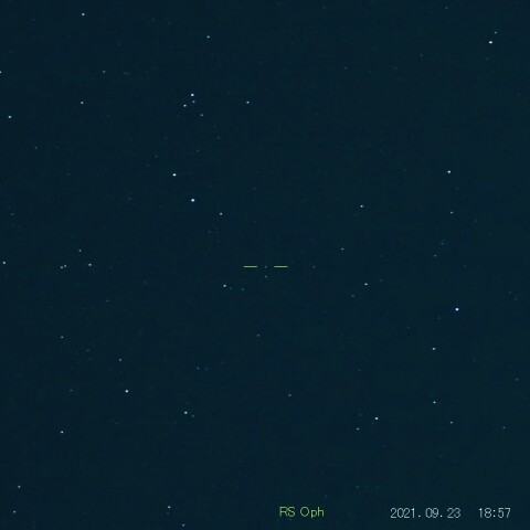 RS Oph（2021/09/23） 