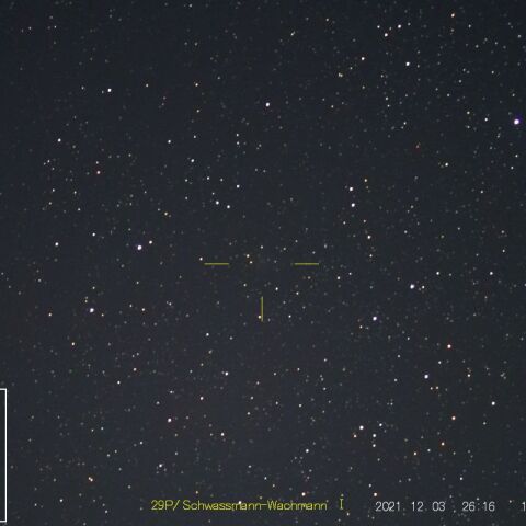 29P/ Schwassmann-Wachmann　1　 　（2021/12/04）
