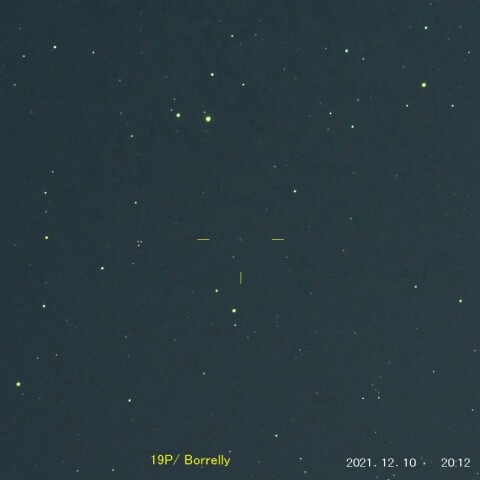 19P/ Borrelly　 　（2021/12/10）