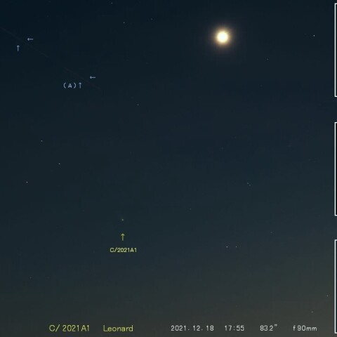 C/2021A1  Leonard　 　（2021/12/18）