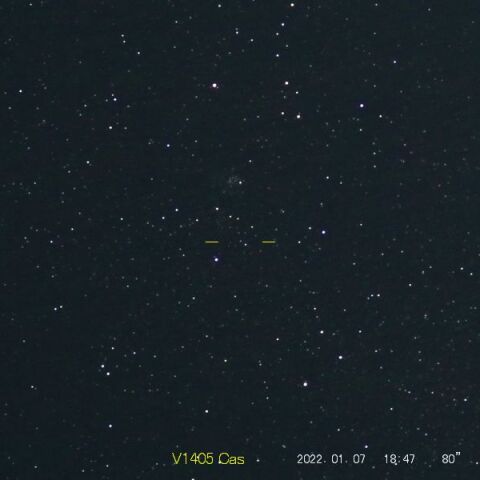 V1405Cas　 　（2022/01/07）