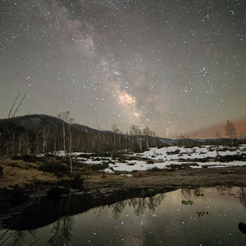 ふたつの天の川と2匹のサソリ