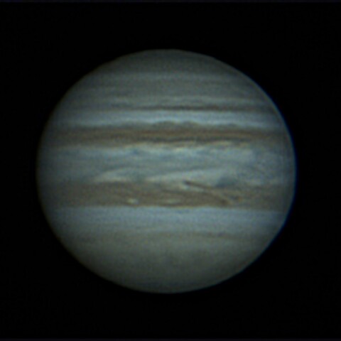 10月31日の木星と衛星ガニメデ