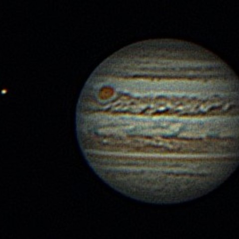 4月30日の木星とイオ(1)