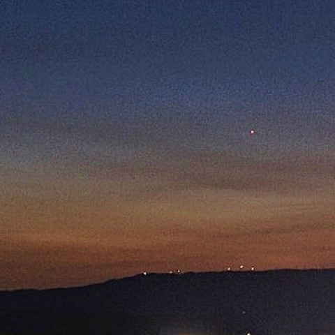 3月27日の水星と青山高原