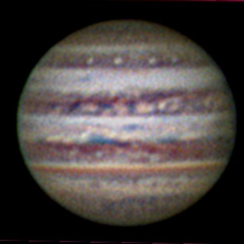 4月24日早朝の木星