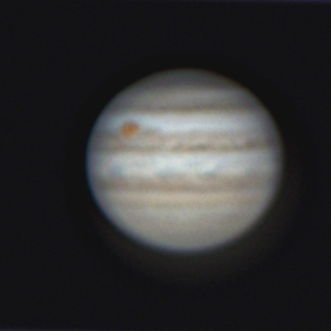 4月30日の木星と衛星イオ