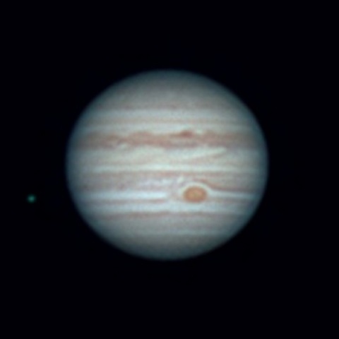 木星と衛星イオ